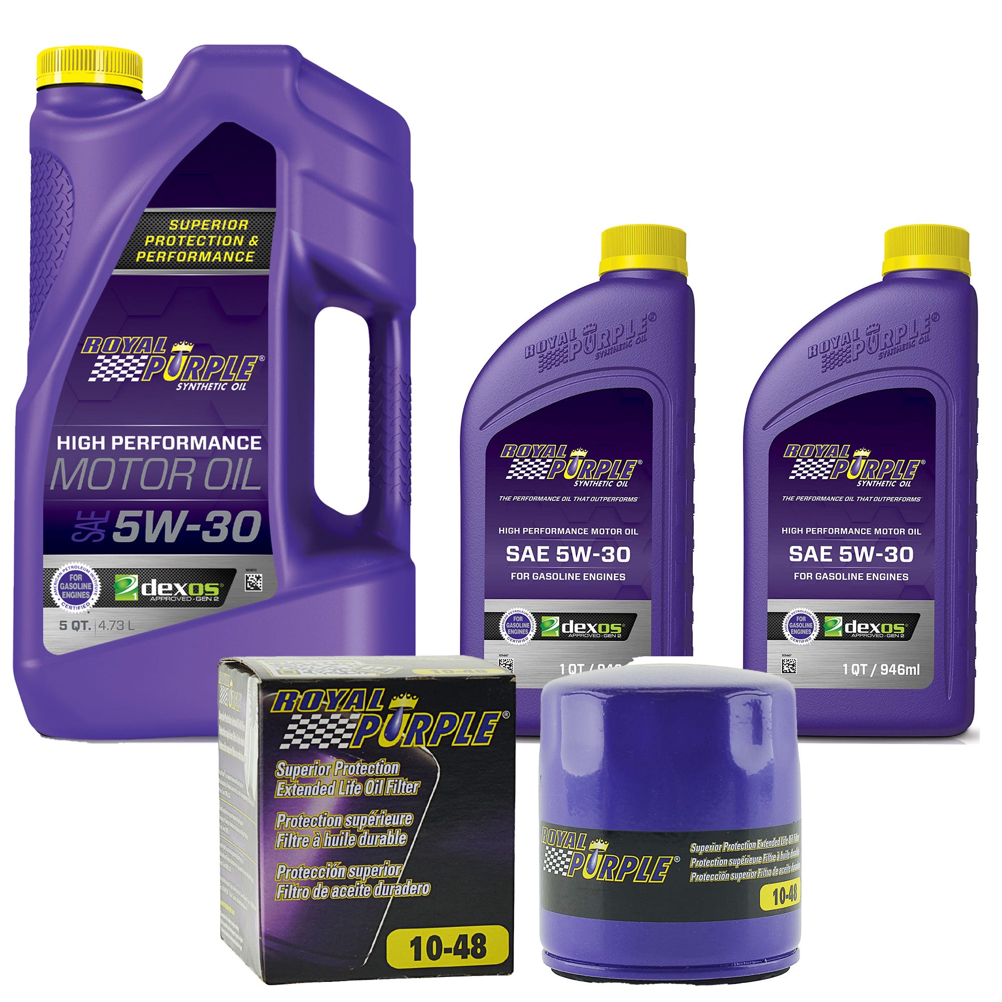 税込】【税込】Royal Purple ロイヤルパープル HPS 10W-40 1QT(946ml) 超高性能エンジンオイル オイル・添加剤 